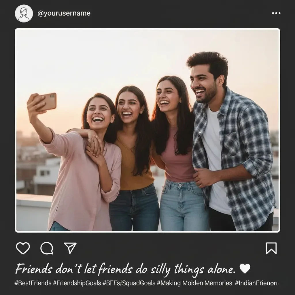 Cute Captions for Friends & BFFs